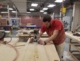 Pittsburg State University architectural woodworking