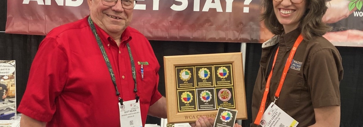 Scott Nelson and Lizzy Conley WCA Diamond Credential